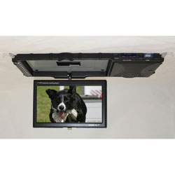 Performance Teknique 7-inch TFT Sun Visor Flip-Down/ Swivel Monitor 