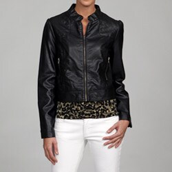 Black Rivet Women's Zip Front Jacket
