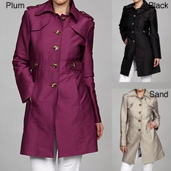 Kenneth Cole Women's Button Front Coat
