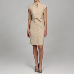 Calvin Klein Women's Belted Dress