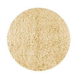 Alexa Ultra Premium Natural Flokati New Zealand Wool Shag Rug (8' Round)
