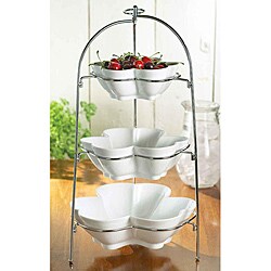 American Atelier You're Invited 3-tier Flower Bowl Set