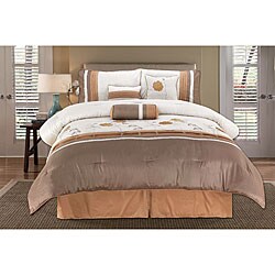 Sterling Rose Gold 7-piece Comforter Set