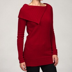 Grace Cashmere Women's Jersey Marilyn Rib Sweater