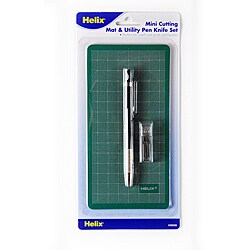 Helix Mini cutting Mat and Utility Knife