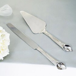 Lily Cake Server Set