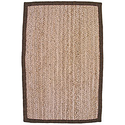 Alexa Eco Natural Fiber Beige Jute Rug (9' x 12')