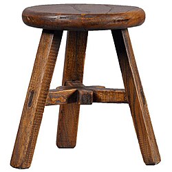 Vintage Chinese-style Round Kid's Stool