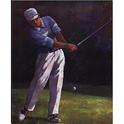 T.C. Chiu 'The Chip Shot' Canvas Art