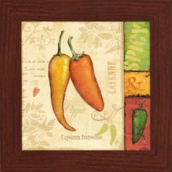 Daphne B 'Hot and Spicy II' Framed Art Print