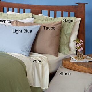 600 Thread Count Wrinkle Resistant Duvet Cover Set