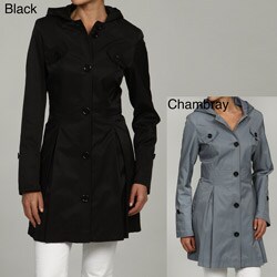 Tommy Hilfiger Women's Water Resistant Spring Coat