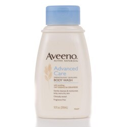 Aveeno 10-oz Advanced Care Body Washes (Pack of 4)
