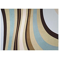 Wolf Designs 'Wavy Stripe' Wall Art