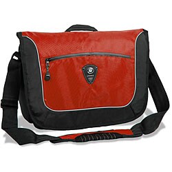J World 'Windgate' Red Messenger Bag