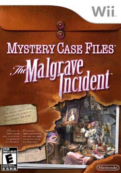 Wii - Mystery Case Files: The Malgrave Incident - By Nintendo