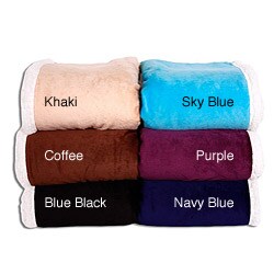 Microfiber Reversible Sherpa Throw