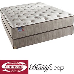 Simmons BeautySleep North Farm Plush Full-size Mattress Set