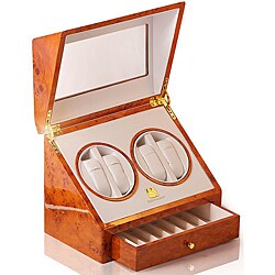 Steinhausen Quad Dual Motor Automatic Watch Winder 