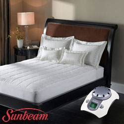 Sunbeam Premium Heated Electric Queen-size Mattress Pad