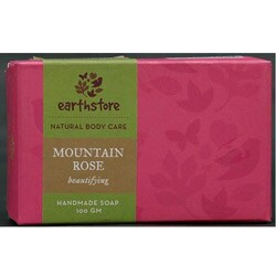 Set of 2 Handmade Mountain Rose Beautifying Soap Bars (India)