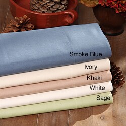 Welspun Premium Cotton Linen King and Cal King Sheet Set