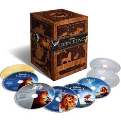 The Lion King Trilogy (Eight-Disc Combo: Blu-ray 3D / Blu-ray / DVD / Digital Copy)