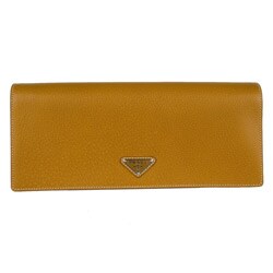 Prada BP0412 Camel Leather Clutch