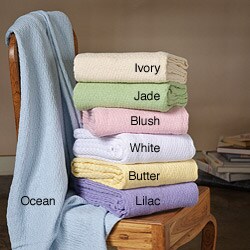 Sea Breeze 100-percent Cotton Throw