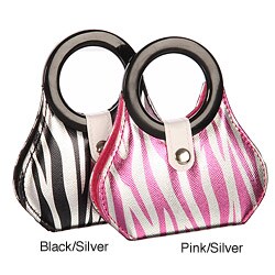Cala Products 5-piece Zebra Handbag Case Manicure Set