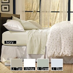 Sealy Cotton Sateen Cal King 330 Thread Count Bonus Sheet Set