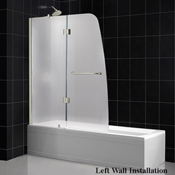 DreamLine Aqua 48x58-inch Frosted Glass Bathtub Door