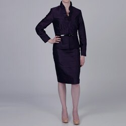 Sharagano Studio Women's Skirt Suit