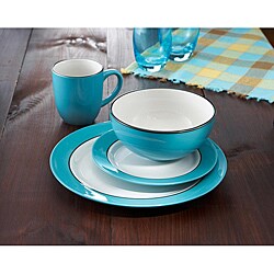American Atelier Regency Teal 16-pc Dinnerware Set
