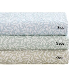 Whisper Microfiber Printed Twin-size Sheet Set