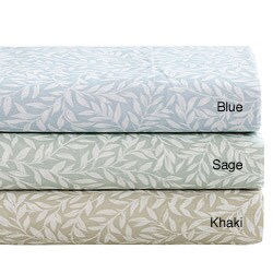 Whisper Microfiber Printed Queen-size Sheet Set