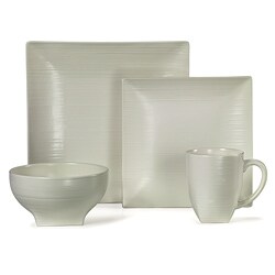 Mikasa Stoneridge White 4-piece Dinnerware Set