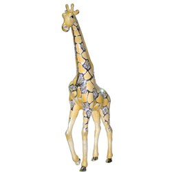 Cristiani Crystal Jeweled White Giraffe Box