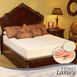 Select Luxury Latex Infused Memory Foam 10-inch California King-size Mattress