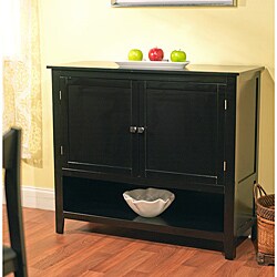 Montego Black Wooden Buffet