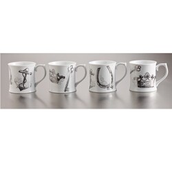 Rosanna Table Charms Mugs (Set of 4)
