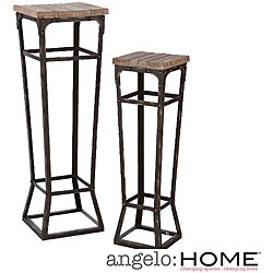 angelo:HOME Bowery Pedestals (Set of 2)