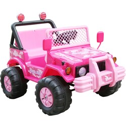 Kaya Girl's Pink Battery Operated Range Rider Ride-on Car