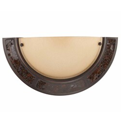 Kaleidoscope 1 light Wall Sconce with Bronze finish