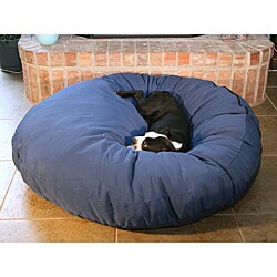 Round 50-inch Navy Pet Bed