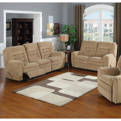 Chloe 2-piece Reclining Sofa and Loveseat Set