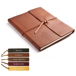 Leather Writer's Log Journal (USA)