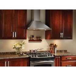 Broan 36-inch Stainless Steel Traditional European Chimney Wall Hood