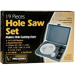 Buffalo Tools 19-piece Hole Saw Set