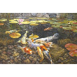 Beth Hoselton 'Serenity' Gallery Wrapped Canvas Art 